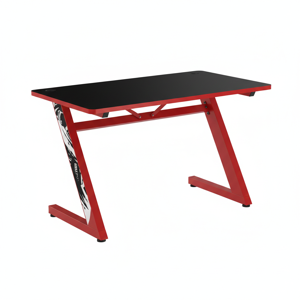 white shark gaming stol zz- red